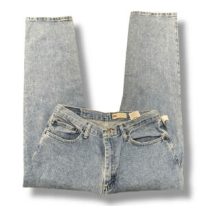 Wrangler Blue Denim Jeans Relaxed Fit W34 L30